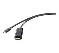 USB-C / HDMI CAVO ADATTATORE SPINA HDMI-A 3.00 M NERO RF 4531594