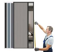 RENLXFI Accordion Doors Interior Honeycomb Folding Door, Custom Concertina Door for Kitchen/Bathroom/Bedroom/Balcony, No Drill Room Divider Sliding Door