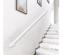 Renmlion Corrimano per Scale Moderne｜Corrimano per Scale per gradini Interni ed Esterni｜Ringhiera per Scale da Parete per corridoi, Solai, terrazze, Asta di Supporto per corridoi(600cm)