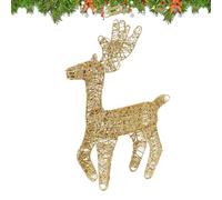 Renna illuminata | Decorazione resistente alla ruggine,Decorazioni per renna in posizione eretta | per interni ed esterni davanti alla casa giardino portico