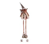Renna natalizia con gambe estensibili, 65-110 cm, Santa's House