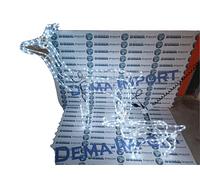 RENNE PICCOLA A LUCI LED BIANCA FISSA E FLASH NATALE