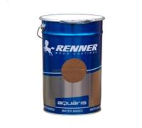 Renner - Impregnante all'acqua aquaris per conifere da 5 kg YM-M040- / T23 - Noce scuro