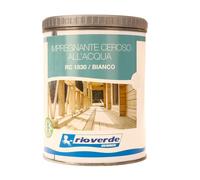 RIO VERDE - IMPREGNANTE CEROSO ALL'ACQUA COLORE BIANCO 0,75 LT. RC1830