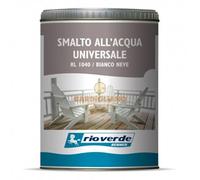 Renner Smalto all'acqua opaco universale RL1440-128 Inodore Alta copertura 0,75 l Grigio scuro