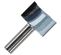 Rennie Tools - Fresa per fresa dritta a 2 scanalature, diametro di taglio 40 mm x 25 mm scanalatura, codolo da 1/2", compatibile con router Makita Trend Festool Hikoki Dewalt ecc. Punta per fresa da