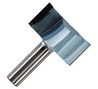 Rennie Tools - Fresa per fresa dritta a 2 scanalature, diametro di taglio 50 mm x 25 mm scanalatura, codolo da 1/2", compatibile con Makita Trend Festool Hikoki DeWalt, ecc. Punta per fresa da 50 mm