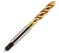 Rennie Tools - Maschio a spirale M3 x 0,5 HSS M2 rivestito in titanio (TiN), filettatura da 3 mm, filettatura metrica a mano/macchina, filettatura metrica grossa, per maschiatura fori ciechi,