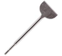 Rennie Tools - Punta a scalpello SDS Plus, 75 mm di larghezza x 250 mm di lunghezza, offset per l'uso su mattoni, cemento, muratura, malta, marmo e pietra dura. Per trapani SDS e SDS Plus. Punta a