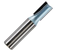 Rennie Tools - Punta per fresa dritta con punta in TCT, diametro di taglio 11,1 mm x 20 mm, con punta in TCT a 2 scanalature, compatibile con router Makita Trend Festool, Hikoki, DeWalt, ecc. Punta