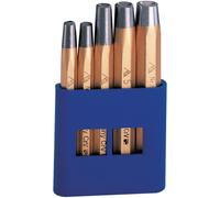 Rennsteig 446 100 0 Teste Di Rivetti - Set Di 5 In Supporto Di Plastica