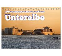 Rennstrecke Unterelbe (Tischkalender 2026 DIN A5 quer), CALVENDO Monatskalender: Auf der Unterelbe zwischen Hamburg und Cuxhafen ist echt was los. ... es ist ein Kommen und Gehen ...