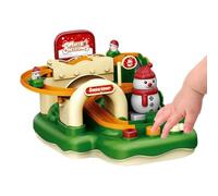 Rennwagen Spielset - Weihnachts Fahrzeug Spielzeug | Autorennbahn für, Mädchen, Kinder, Kleinkinder, Weihnachten, Feiertage, Geburtstag, Indoor Spiel, Holiday Fun, Festliche Saison Dekoration