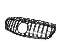 Reno Anteriore Griglia Per Benz A180 A200 A250 A45 Per AMG W176 2013 2014 2015 2016 2017 2018 Griglia A Maglie Per Paraurti Anteriore Per Stile Per GTR Griglia Anteriore(2013-2015 Black)