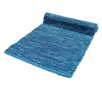 RENO Tappeto puro Cotone, Lavabile Lavatrice, per Bagno e Cucina, Antiscivolo,