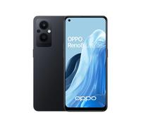 OPPO RENO8 Lite Smartphone, AI Tripla fotocamera 64+2+2MP, Display 6.4” 60HZ AMOLED, 4500mAh, RAM 8GB(Esp 10GB/11GB/13GB) + ROM 128GB espand.(1TB), Cosmic Black