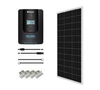 Renogy 100 Watt 12 Volt Monocristallino Solar Starter Kit con 20A Rover MPPT Regolatore di Carica