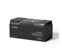 Renogy Batteria LiFePO4 PRO al litio da 200Ah 12V con auto-riscaldamento e Bluetooth, oltre 5000 cicli, perfetta per impianto solare, uso domestico, barca, motore elettrico, camper, campeggio