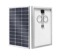Renogy Pannello solare 100 W, tipo N, 16 BB, 12 V, 25% ad alta efficienza, modulo fotovoltaico, caricabatterie off-grid per camper