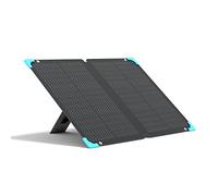 Renogy Pannello solare pieghevole 80 W per stazione di alimentazione portatile, impermeabile con supporto regolabile, per camper, roulotte, indipendente dalla rete