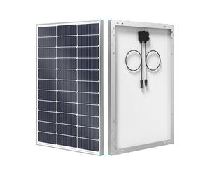 Renogy Pannello solare tipo N 16BB 100W, pannello solare 12V 100 Watt 25% ad alta efficienza, caricatore di alimentazione modulo fotovoltaico per camper, batteria agricola sul tetto marino e altre