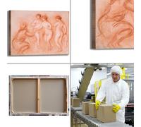 Renoir giudizio di Paride design quadro stampa tela dipinto telaio arredo casa