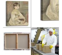 Renoir Julie Manet design quadro stampa tela dipinto telaio arredo casa