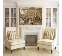 Renoir la moschea design quadro stampa tela dipinto telaio arredo casa