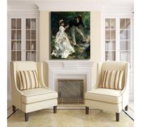 Renoir la passeggiata design quadro stampa tela dipinto telaio arredo casa