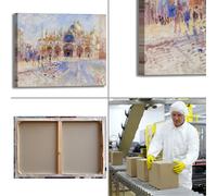 Renoir piazza san Marco Venezia quadro stampa tela dipinto telaio arredo casa