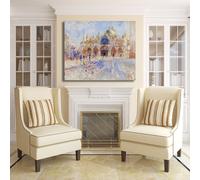 Renoir piazza san Marco Venezia quadro stampa tela dipinto telaio arredo casa