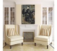 Renoir ritratto di donna design quadro stampa tela dipinto telaio arredo casa