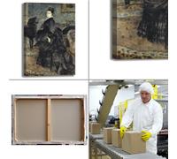 Renoir ritratto di donna design quadro stampa tela dipinto telaio arredo casa