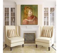 Renoir ritratto di Jean design quadro stampa tela dipinto telaio arredo casa