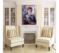 Renoir ritratto Nini Lopez design quadro stampa tela dipinto telaio arredo casa