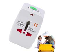 Renopfect Adattatore Di Universale | Adattatore Da Viaggio Universale - Protezione Da Sovratensioni e Accessori Carica Dispositivi per Studenti Adulti Computer Portatili Smartphone con Connessione
