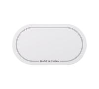 Renopfect Cerotto protettivo per tamburo, adesivo anticollisione, 2 pezzi, pratico cuscinetto adesivo di protezione per tamburo, strumento silenziatore, set di tamburi, pellicola protettiva per