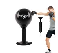 Renopfect Desktop Sacco Da Boxe Da Tavolo | Punching Ball Per Ufficio Con Pompa Per Velocità,Regali Originali Antistress per Ragazzi Adulti e Ufficio Donna Uomo