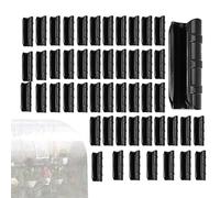 Renopfect Morsetti Per Serra | 50 Pezzi Morsetti Per Tubi Agricoli | Clip Per Tubi Di Serra | Per Colture All'Aperto, Tralicci, Leggings Ombra E Rifugi Agricoli