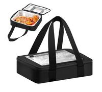 Renopfect Porta Vivande Calde,Impermeabile Termico Portatile | Contenitore Per Piatti E Teglie In Alluminio Con Coperchio - Per Casa Cucina Feste Raduni Barbecue Picnic Viaggi Servizio Consegna Pasti