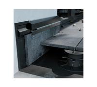 Renoplast Profilo Attika A100 Alluminio RAL 9005 Nero 200cm