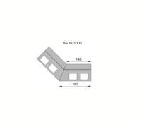 Renoplast Profilo di Scarico Alu D25 Sistema Multi per Balcone Terrazza