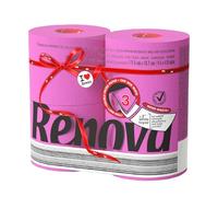 renova, carta igienica, Confezione da 5 x 4 rotoli fucsia