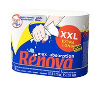 Renova - Maxi Assorbimento PAPER Pack, 2 veli, 2 rotoli = 5 rotoli standard