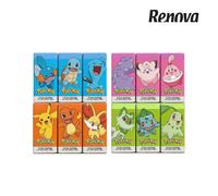 Renova Pokemon Pocket Tissue Set 4 Pack 6EA Portable Pikachu Korea