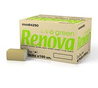 Renova Tovaglioli da Bar Zig-Zag Renovagreen - 7.200 tovaglioli 100% riciclati
