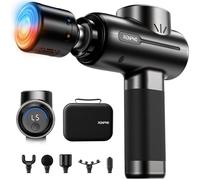 RENPHO Active+ Thermacool Pistola per Massaggio con caldo e freddo, Pistola per Massaggio con App e 5 Testine per Massaggio, Pistola per Massaggio Portatile Elettrica a Percussione