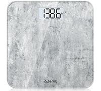 RENPHO Bilancia da bagno digitale per peso corporeo,display a LED,cemento