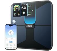 Bilancia RENPHO con BMI, Massa Grassa, Massa Muscolare, Bilancia Intelligente per Peso Corporeo, Bilancia Composizione Corporea Wi-Fi & Bluetooth, Ricaricabile, Elis Evo