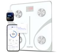 RENPHO Bilancia Pesapersone Bluetooth, Digitale con App, Bianco
